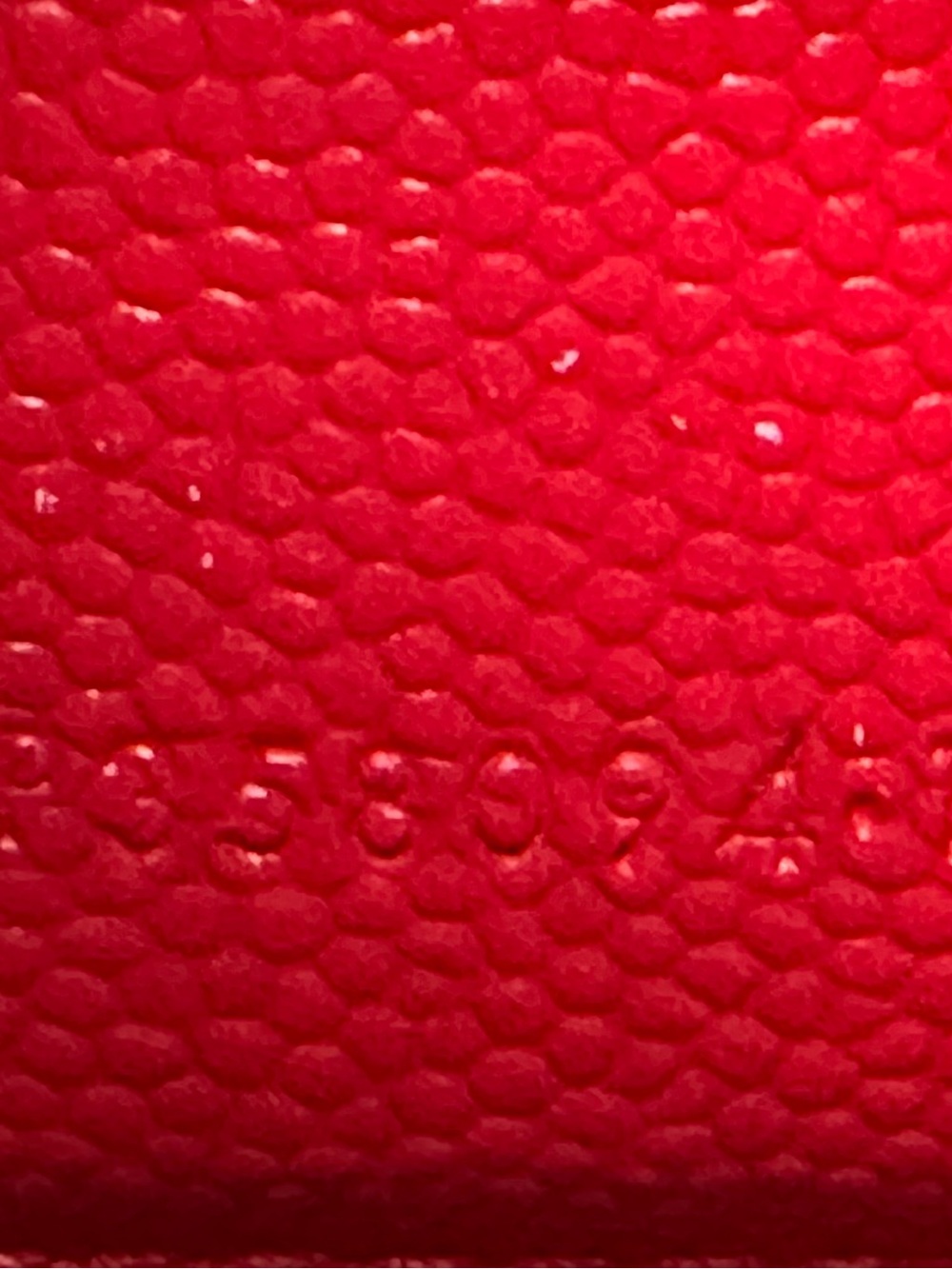 Saint Laurent Quilted Red Leather Continental Wallet with Gold YSL - Picture 9 of 12